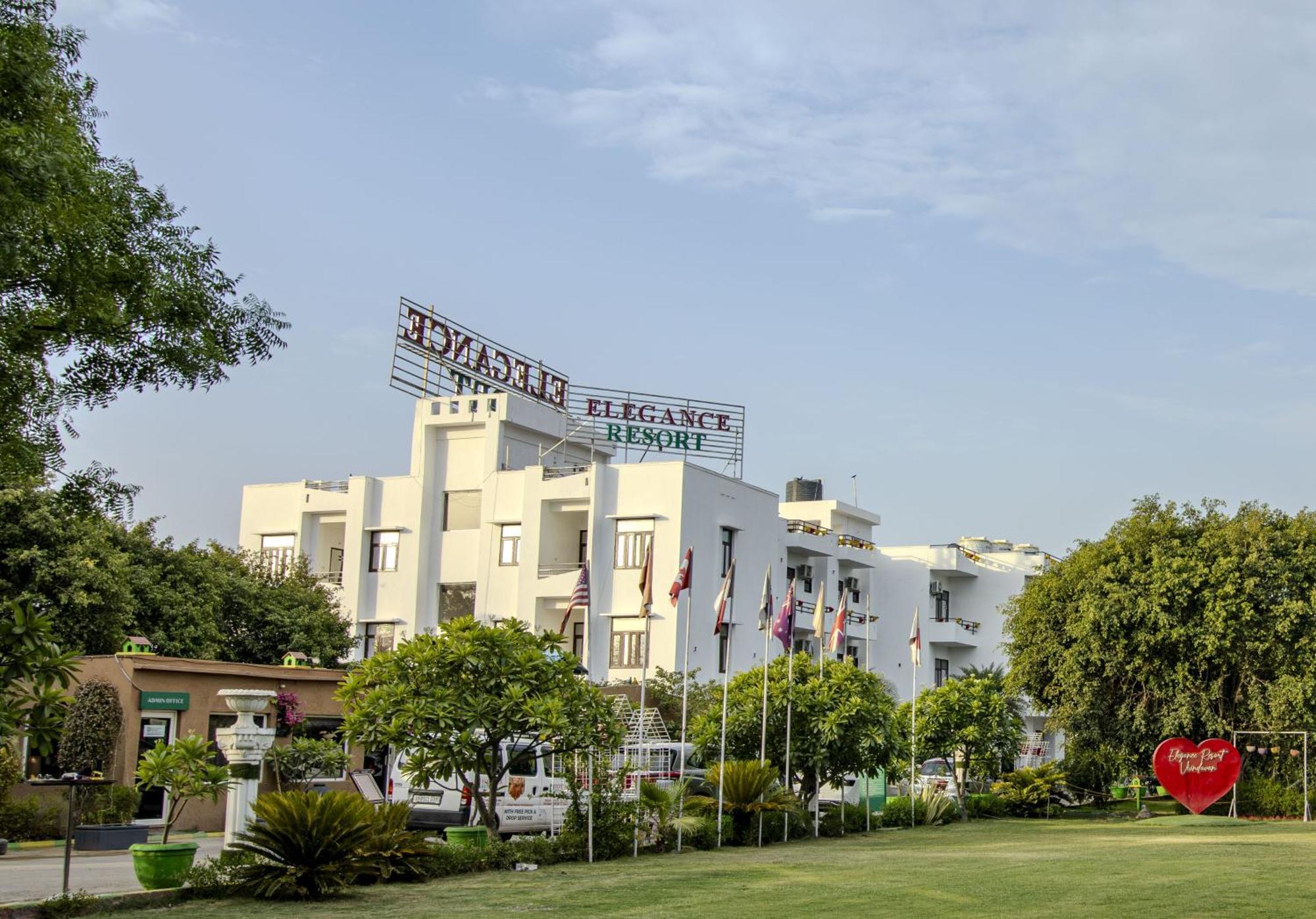 Elegance Resort Vrindavan Bagian luar foto