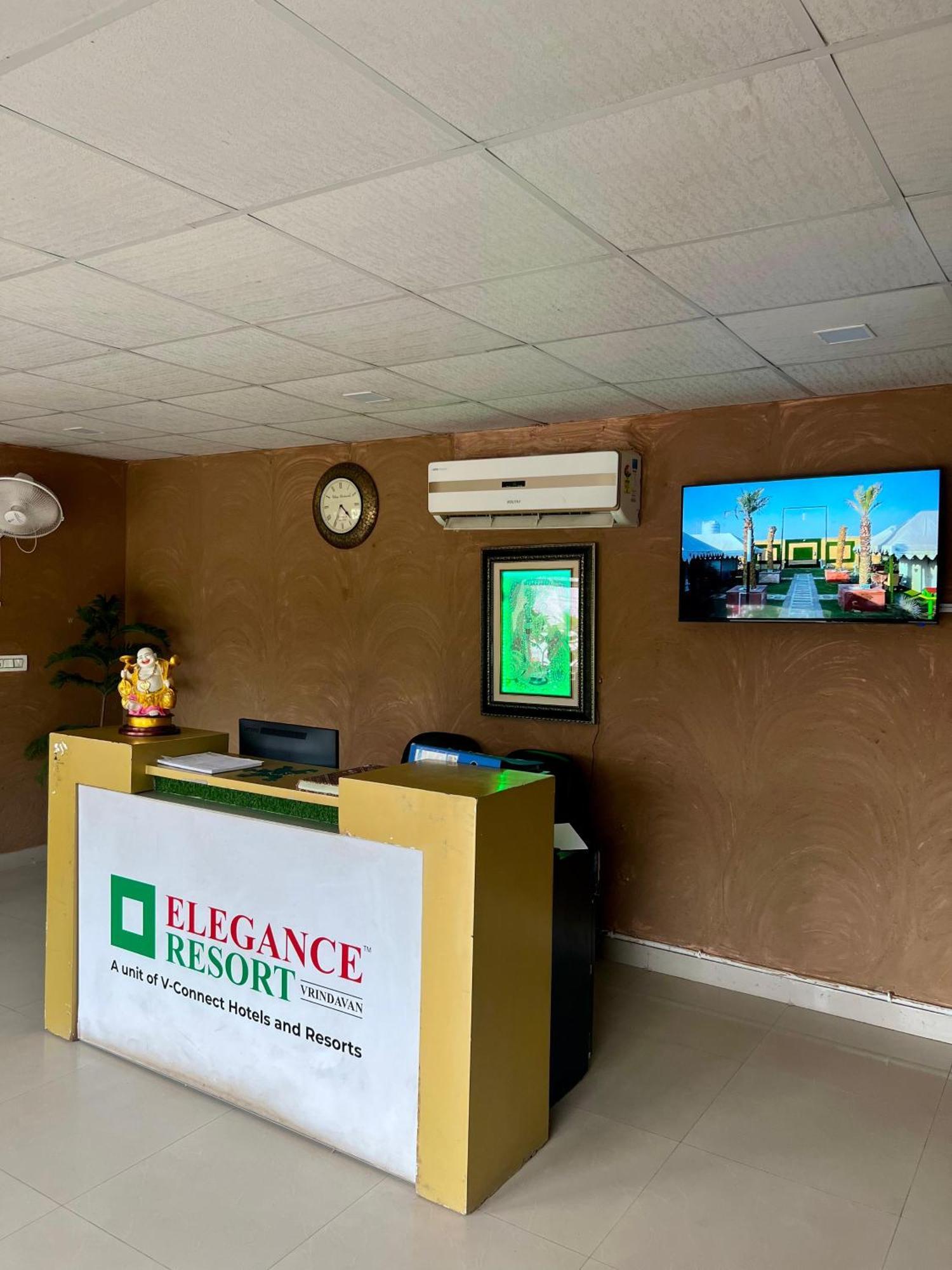 Elegance Resort Vrindavan Bagian luar foto